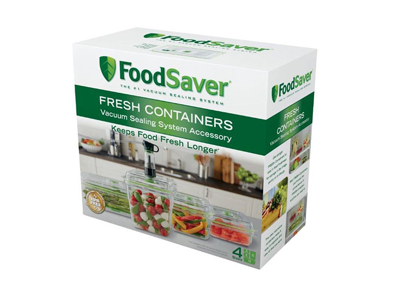 FA4SC35810 - FoodSaver, Fresh Container 4set Combo / ชุดกล่องสุญญากาศรุ่นFresh4ชิ้นFA4SC35810073