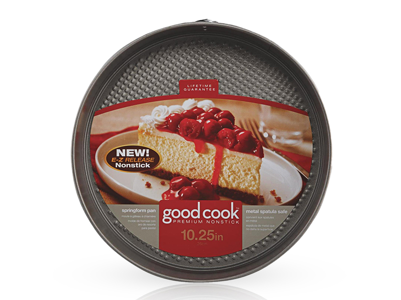 GoodCook 10 x 2-3/4 In. Non-Stick Springform Cake Pan