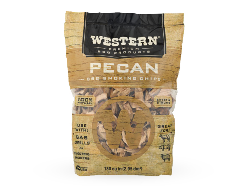 233983 - Western, Pecan Chips / เศษไม้หอมรมควันเวสเทิร์นกลิ่นพีแคน