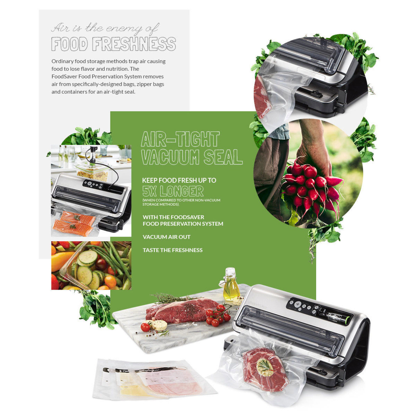 BENEFITS OF VACUUM SEALING FOOD