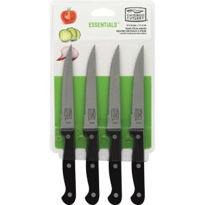 174138 - Chicago, 4 PC, High Carbon SS Steak Knife Set / ชุดมีดเสต็กสเตนเลส4ชิ้น