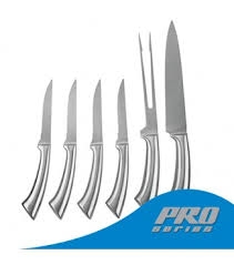 55206 - Napoleon, 4 PC Steak Knife 2PC Carving Set / ชุดมีดสเต๊กและมีดหั่นเนื้อสเตนเลสนโปเลียน