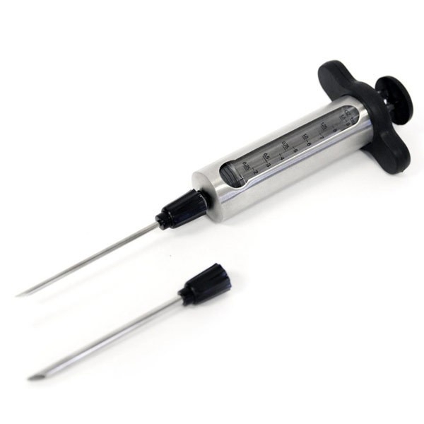 55028 - Napoleon, Stainless Steel Marinade Injector / ชุดที่ฉีดน้ำซอสหมักเนื้อเข็มสเตนเลสนโปเลียน