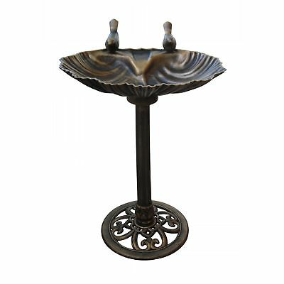 161931, Alpine, 13x30 Plas Birdbath, ที่อาบน้ำนกในสวน/ พลาสติก