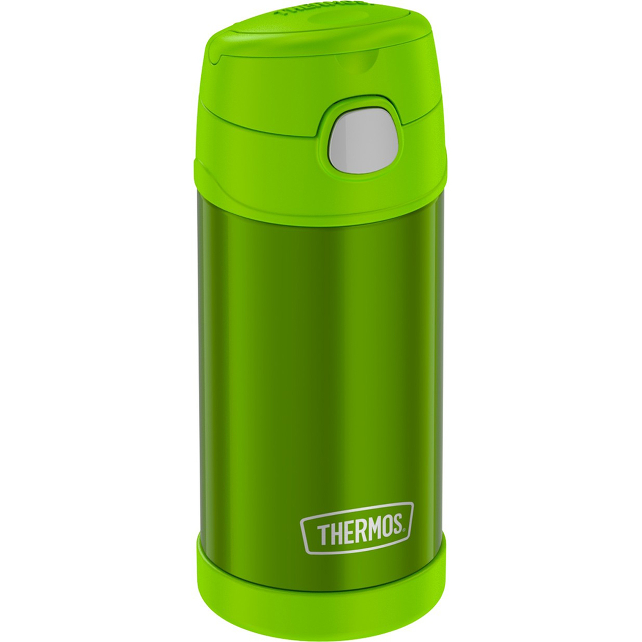 Thermos, 12 oz, Lime, Stainless Steel Fun Bottle