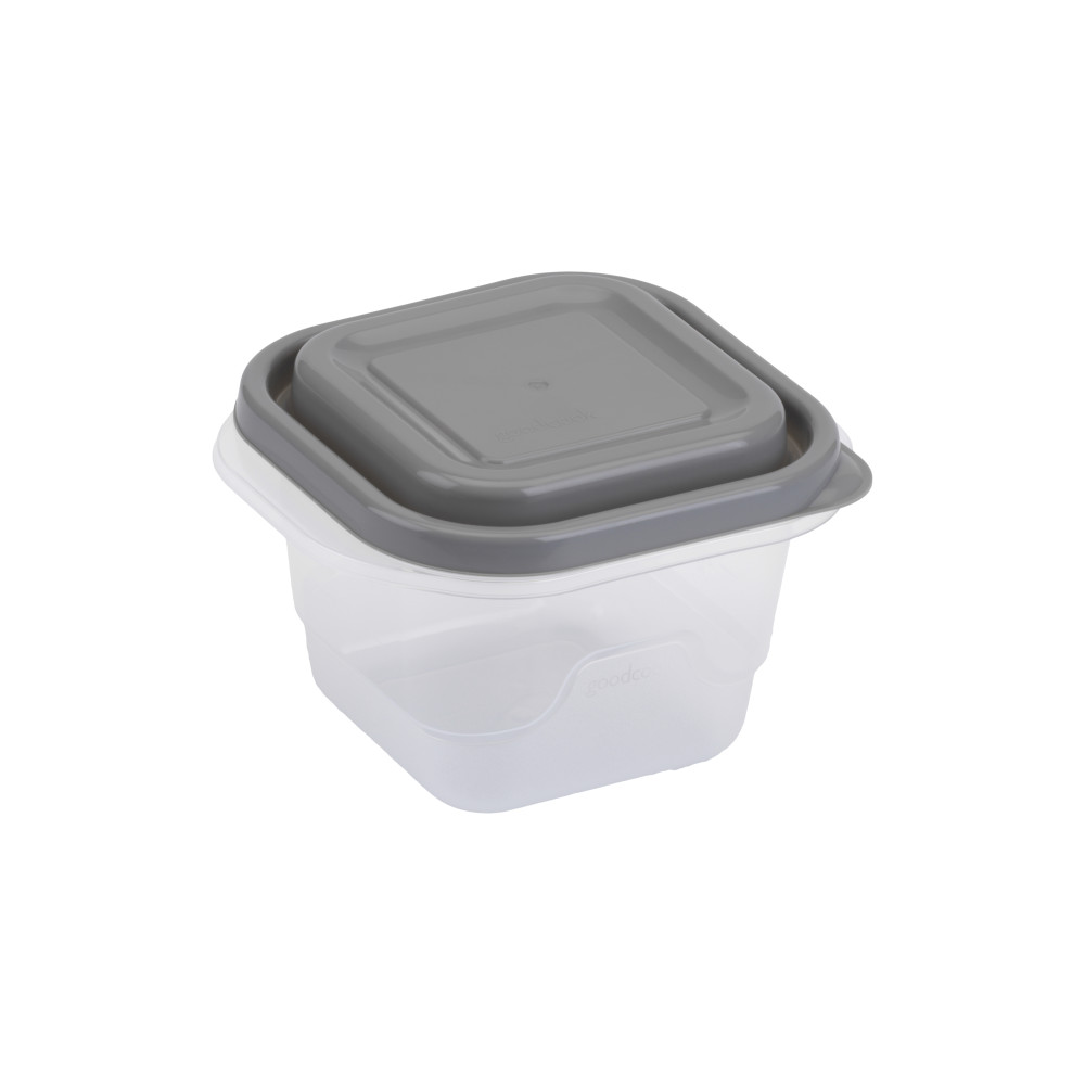 10847 GoodCook 2.1-Cup Food Container Small Square 5PC Set ชุดกล่องอาหารกู๊ดคุก