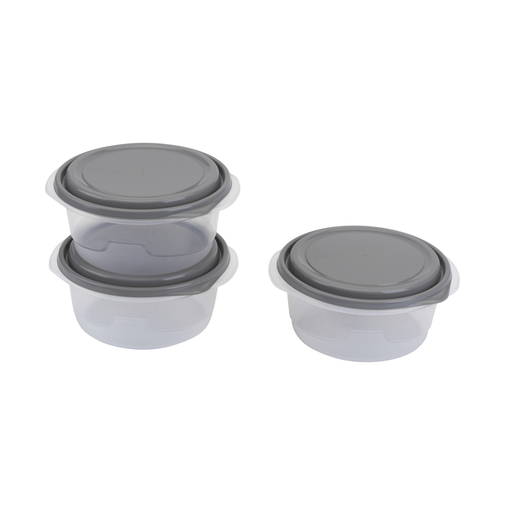 10845 GoodCook 6.2-Cup Food Container Large Bowl 3PC Set