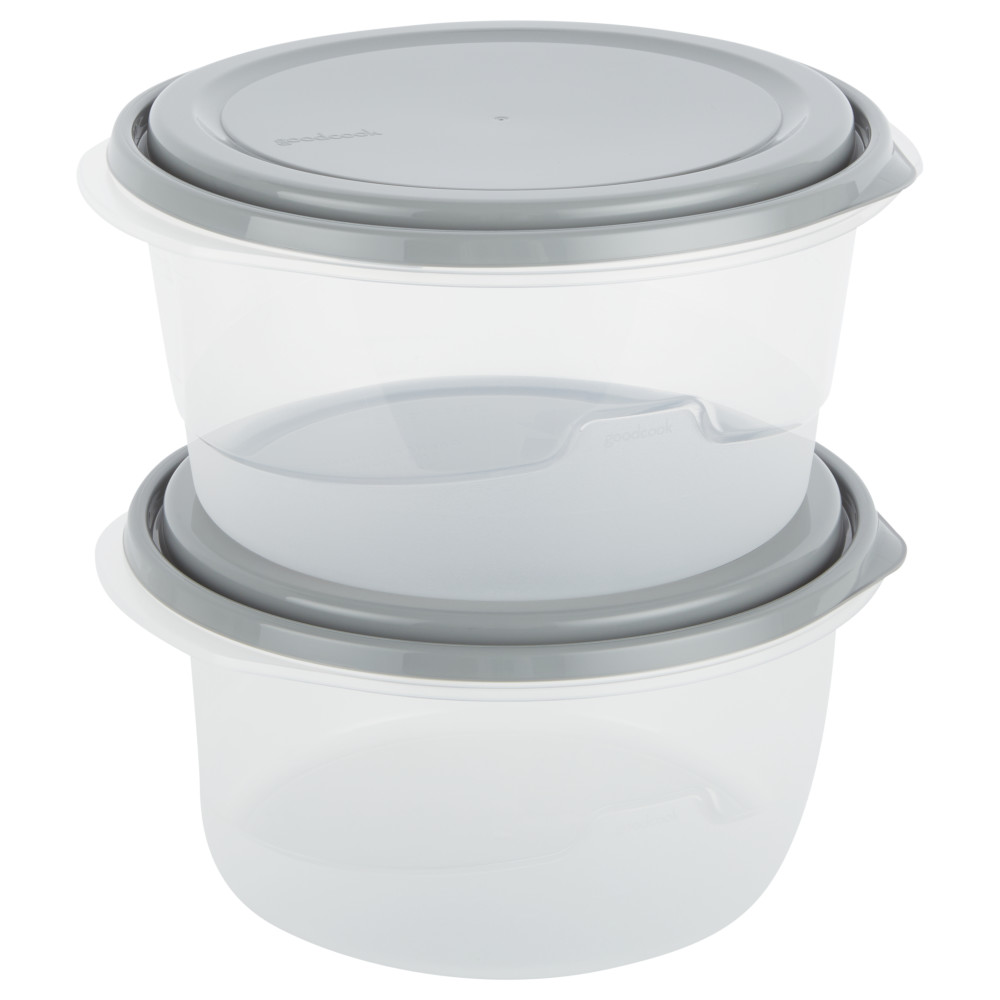 10854 GoodCook EveryWare Round 15.7 Cups Food Storage Container-2pk