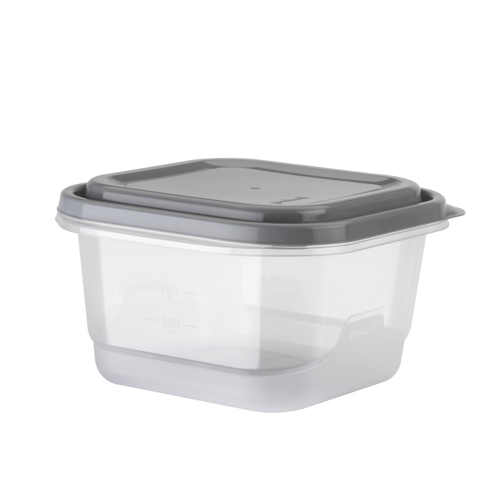 10849 GoodCook Square Set Food Containers (2.9-Cup and 5.2-Cup) 10PC