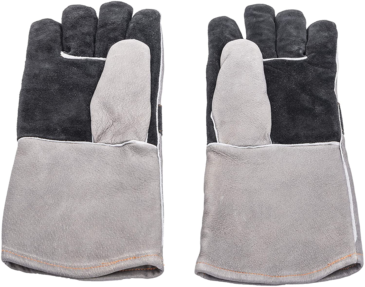 258672 - Char-Broil, Leather Smoking Gloves / ถุงมือกันความร้อนหนังแท้100%โอกลาโฮมาโจส์