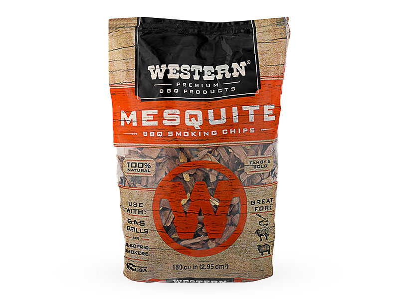 78074 - Western, Mesquite Chips / เศษไม้หอมรมควันเวสเทิร์นกลิ่นเมสไควท์