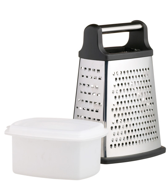 MCGRATCOL - MC BOX GRATER WITH COLLECTOR S/STEEL