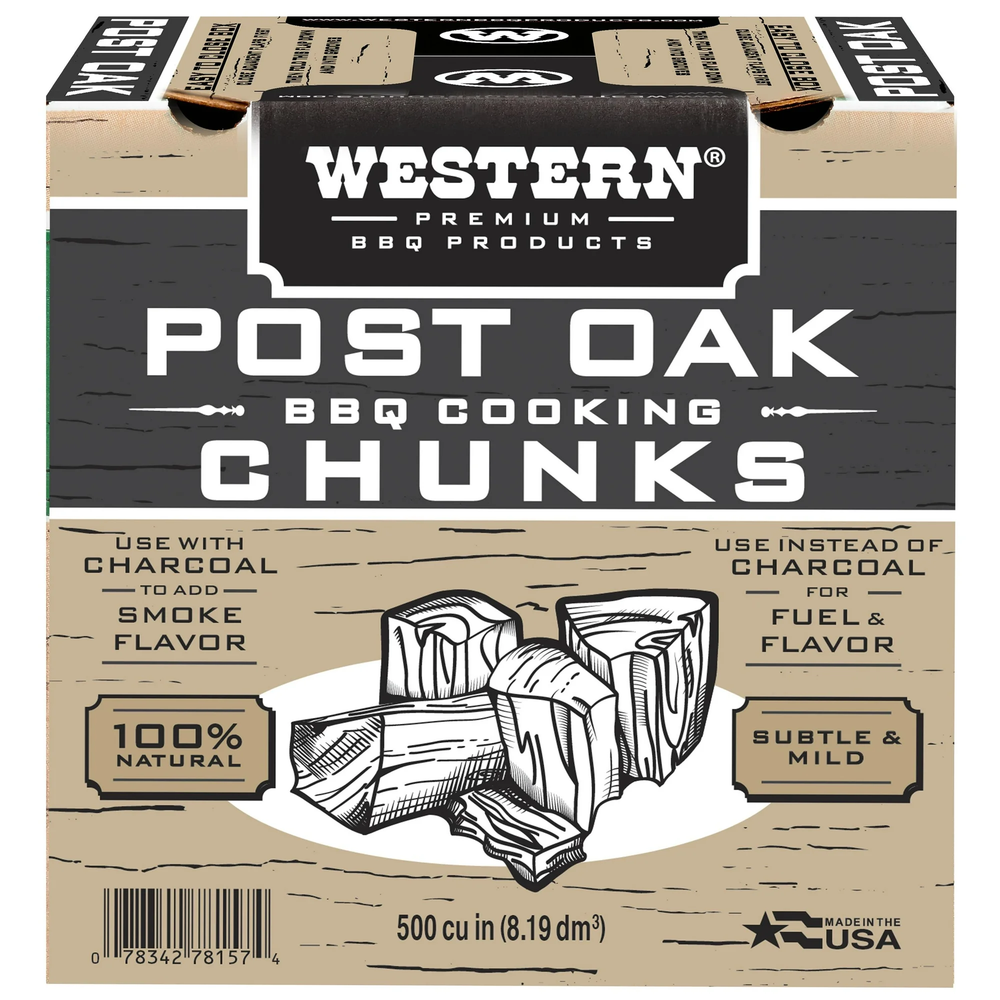 Western, Post Oak Chunks