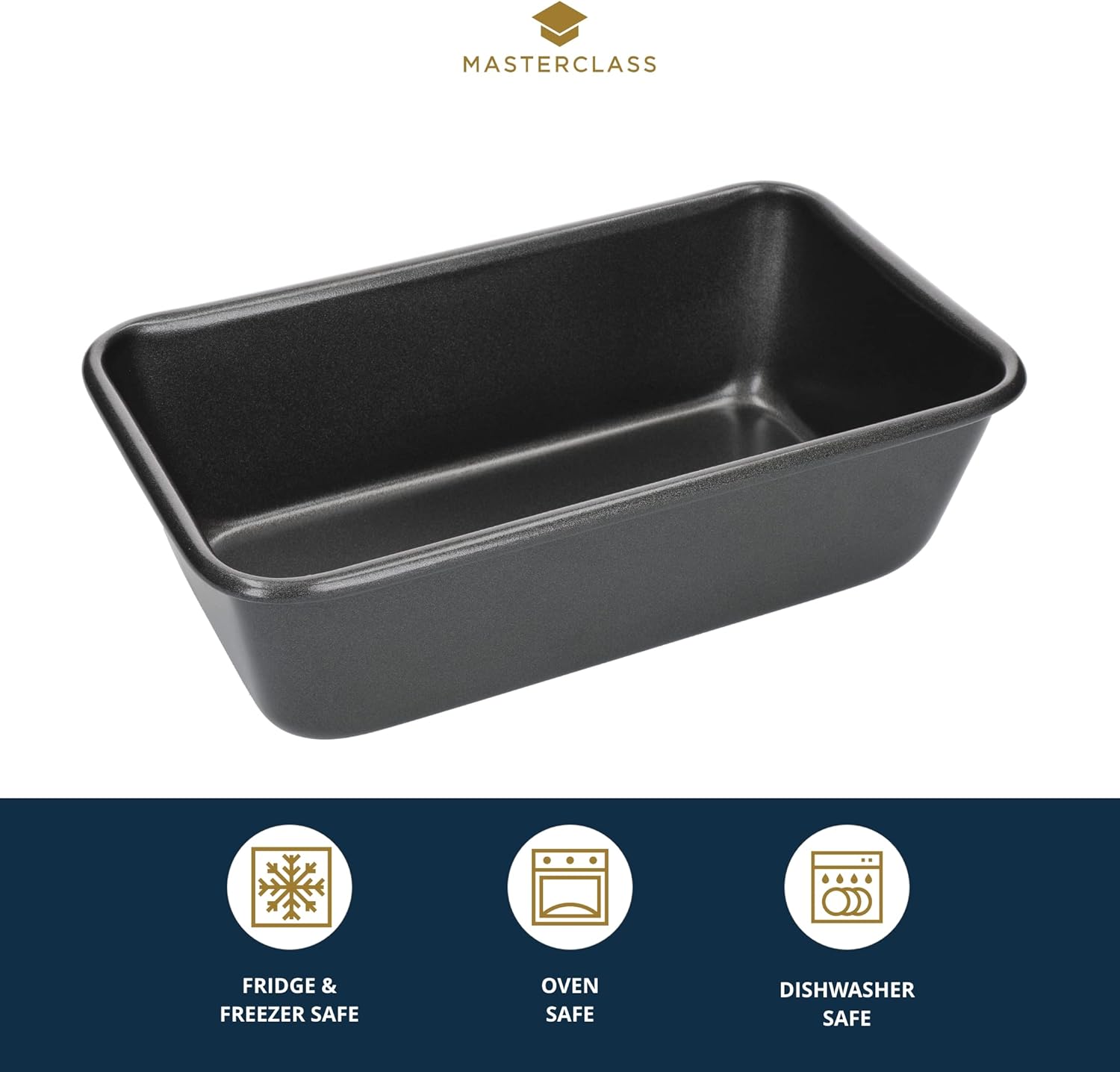 135803 KCMCHB9 MC Non-Stick Loaf Pan 23x13cm, Sleeved พิมพ์อบขนมทรงโลฟแพน แบรนด์มาสเตอร์คลาส อังกฤษ