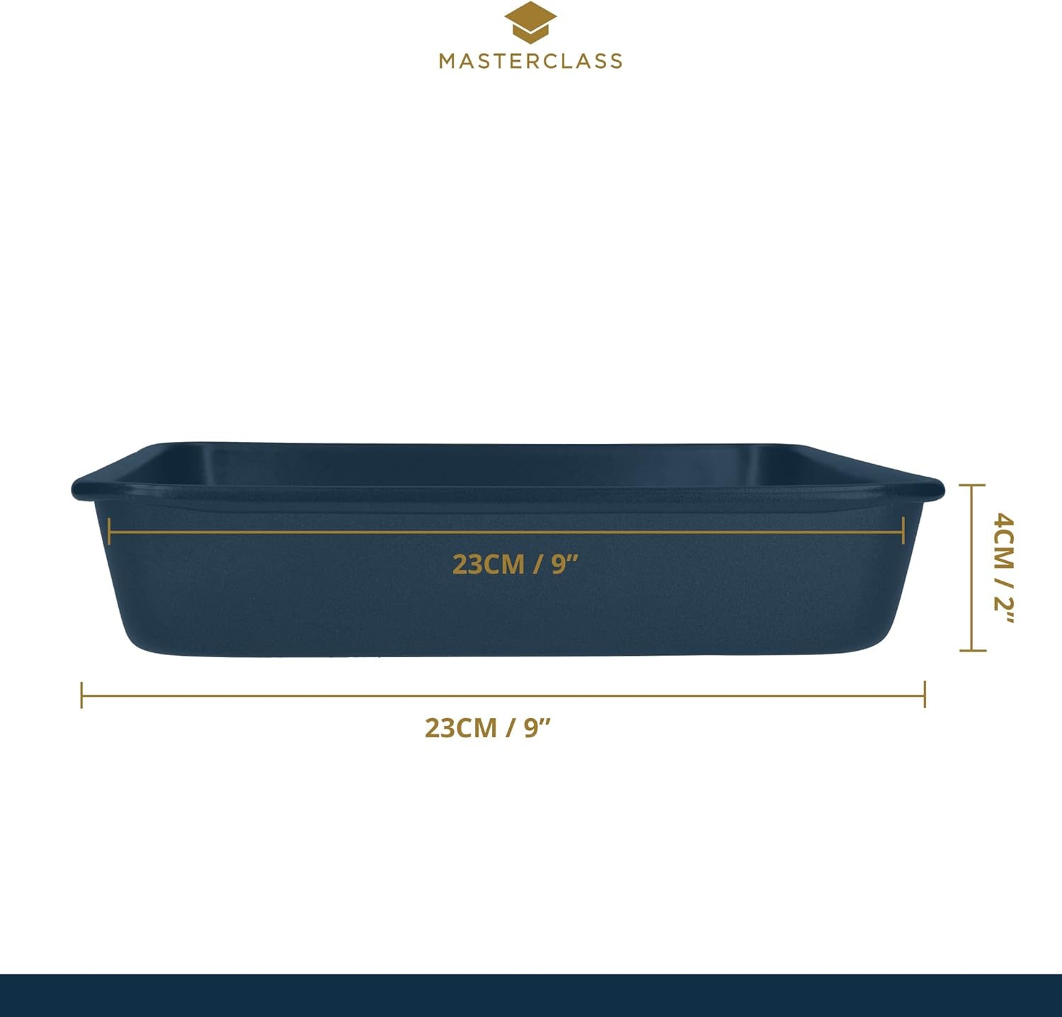 135841 KCMCHB13 MC Non-Stick Bake Pan Square 23x23x4cm, Sleeved พิมพ์อบขนม ทรงสี่เหลี่ยมจตุรัส 135841 KCMCHB13 MC Non-Stick Bake Pan Square 23x23x4cm, Sleeved พิมพ์อบขนม ทรงสี่เหลี่ยมจตุรัส