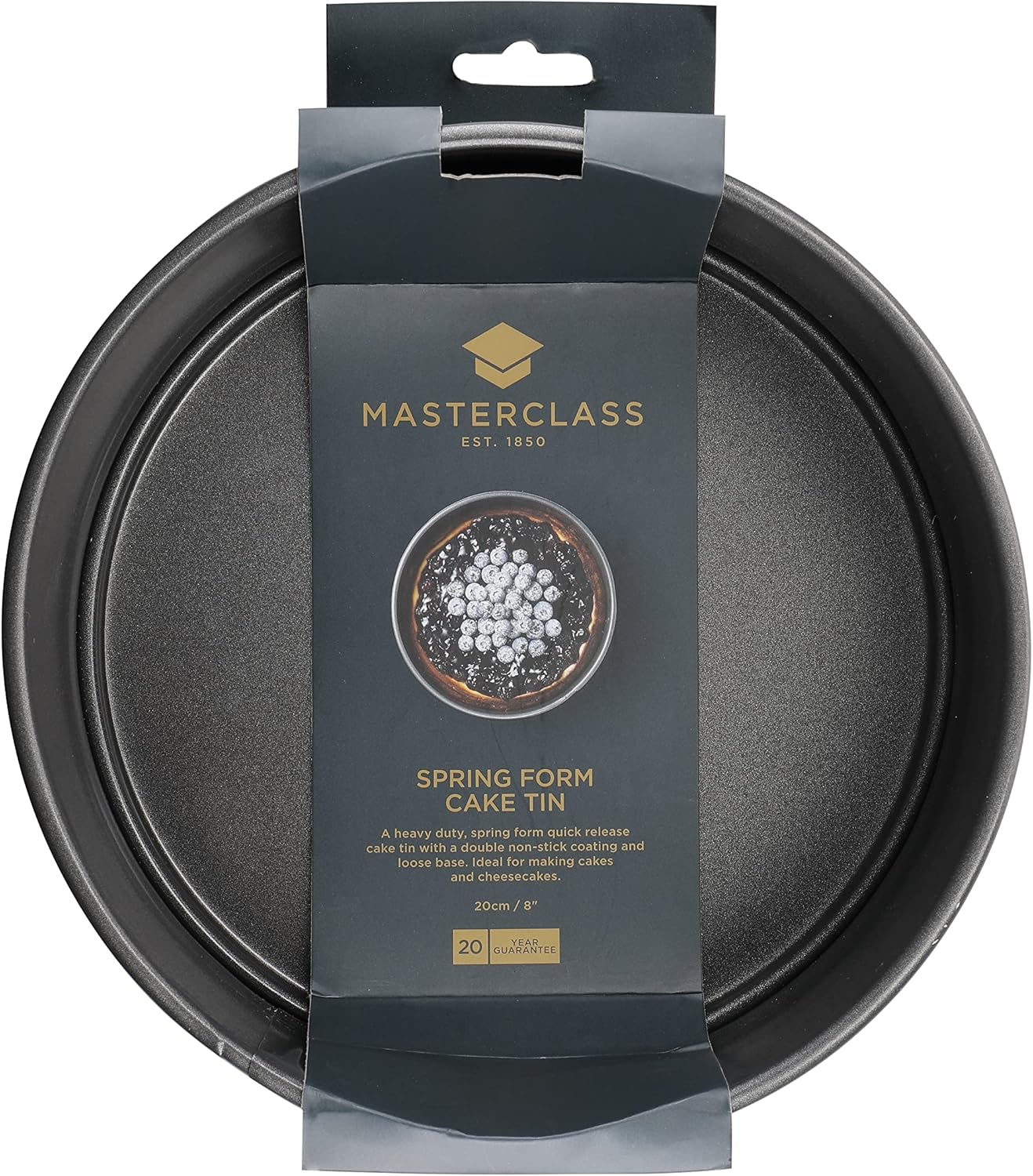 137142 KCMCHB19 MC Non-Stick Spring Form Loose Base Cake Pan Round 20cm (8 137142 KCMCHB19 MC Non-Stick Spring Form Loose Base Cake Pan Round 20cm (8