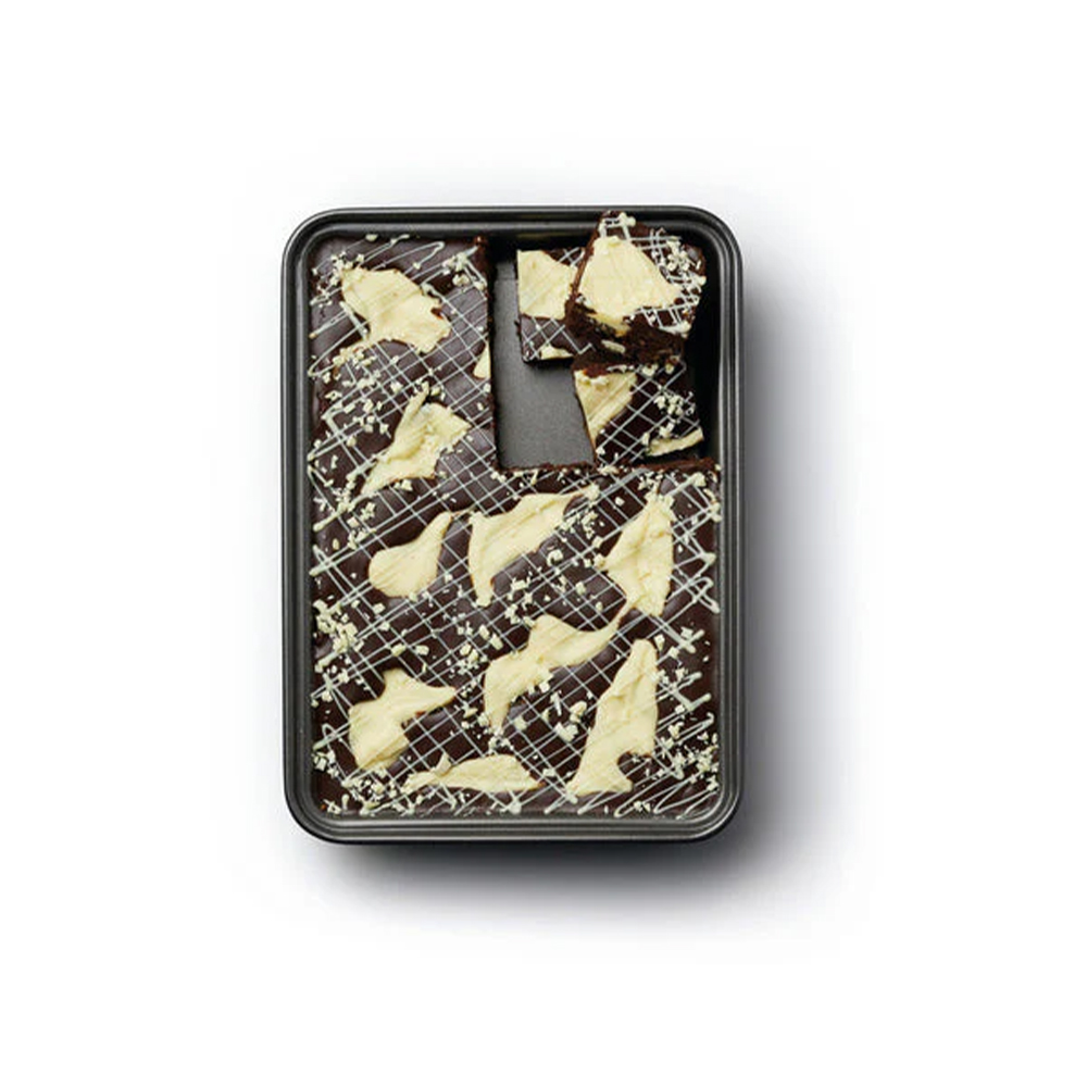 144461 KCMCHB32 MC Non-Stick Brownie Pan 34x20x4cm, Sleeved  พิมพ์ขนมบราวนี่ ขนาด 34 x 20 x 4 cm