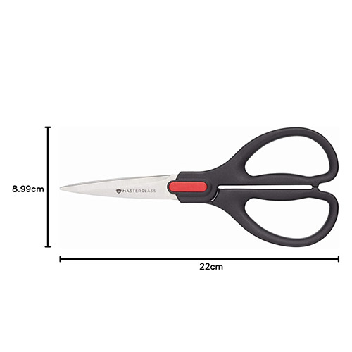 MCEKSCIBLK - MC EK SCISSORS 22CM S/STEEL กรรไกรสเตนเลสพร้อมปลอกและที่ลับคมในตัวมาสเตอร์คลาส 22 ซม. MCEKSCIBLK - MC EK SCISSORS 22CM S/STEEL กรรไกรสเตนเลสพร้อมปลอกและที่ลับคมในตัวมาสเตอร์คลาส 22 ซม.