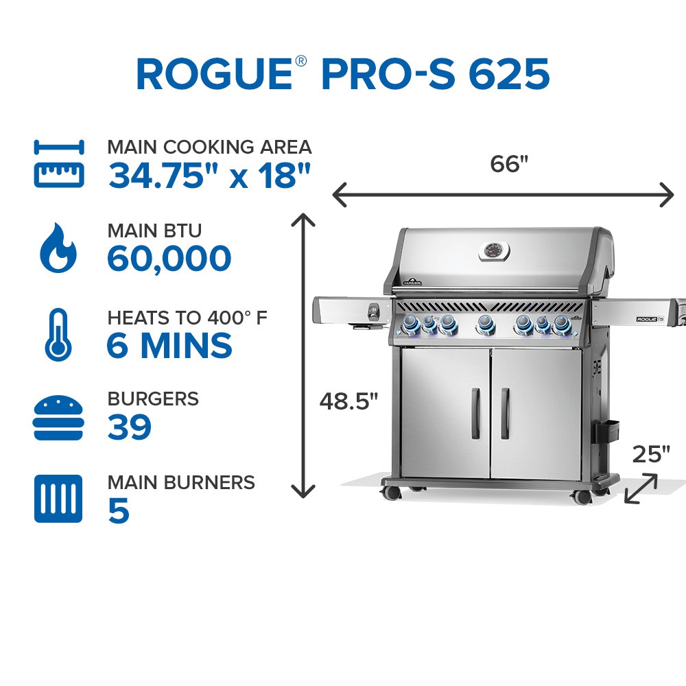 Napoleon, Rogue ProS RPS625RSIBPSS-2-RC